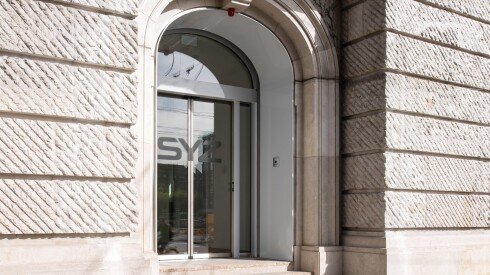 Siège à Genève du groupe bancaire suisse Syz.