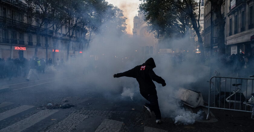 Cost of Living Demonstration in Paris