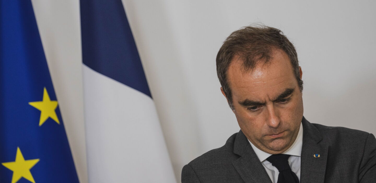 Photo: lopinion.fr Sébastien Lecornu