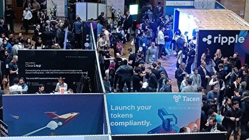Le Paris Blockchain Week Summit  s’est déroulé les 13 et 14 avril au palais Brongniart, 