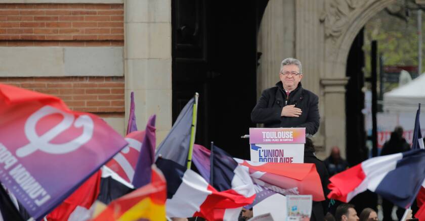 Jean-Luc Mélenchon 04/04/2022 Proust