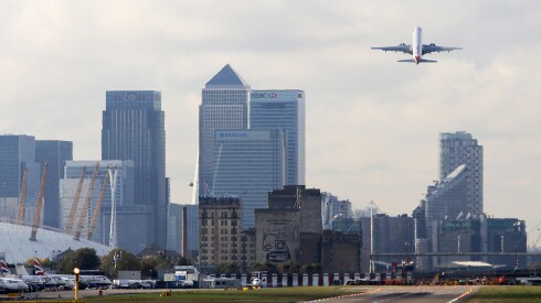 Canary Wharf.