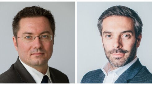 Olivier Barthélémy de France Mutuelle et Horace Bourgy cofondateur d'Inixia