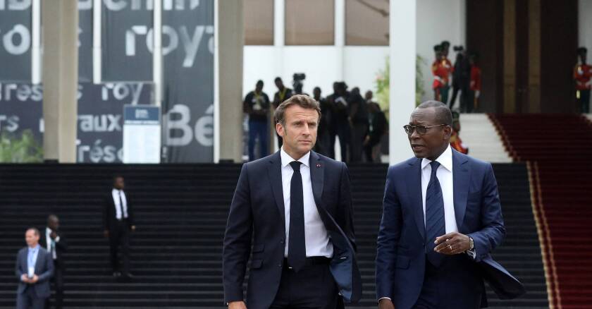 Macron Patrice Talon 05/09/2022 Airault