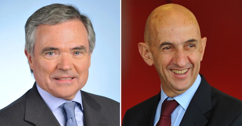 Louis Gallois et Bernard Accoyer 22/04/2022 Motte