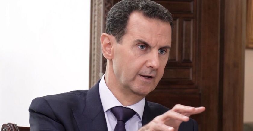 Bashar al-Assad 13/01/2022 André