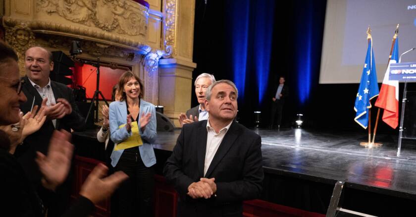 Saint-Quentin: Xavier Bertrand (LR) launches his political movement Nous France