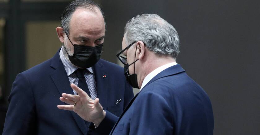 Edouard Philippe Richard Ferrand 29/03/2022 Vigogne