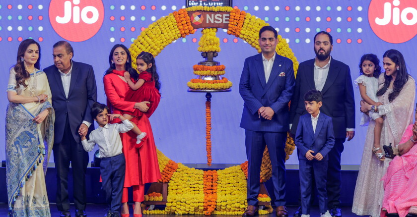 Jio Platforms Begins Trading at the NSE