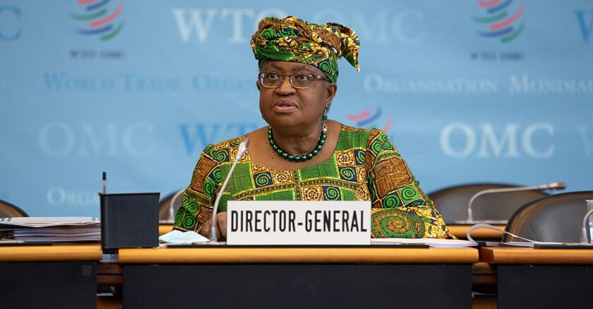 SWITZERLAND-GENEVA-WTO-CHIEF-NGOZI OKONJO-IWEALA-TAKING OFFICE