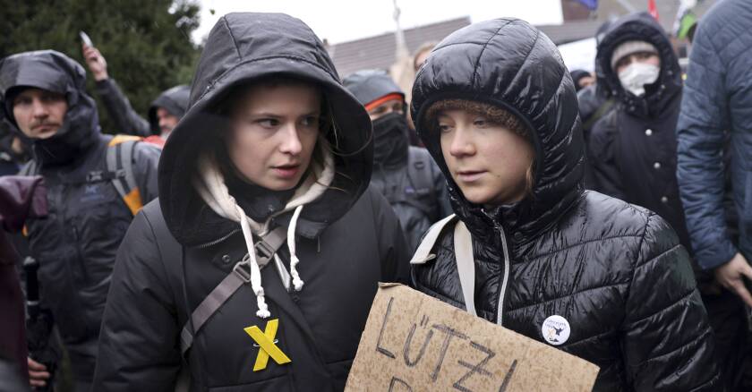 Greta Thunberg 17/01/2023 Inchauspé