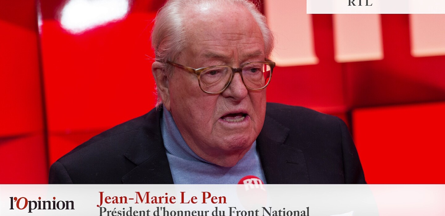 TextO’ JeanMarie Le Pen "Mme Le Pen est en train de dynamiter sa