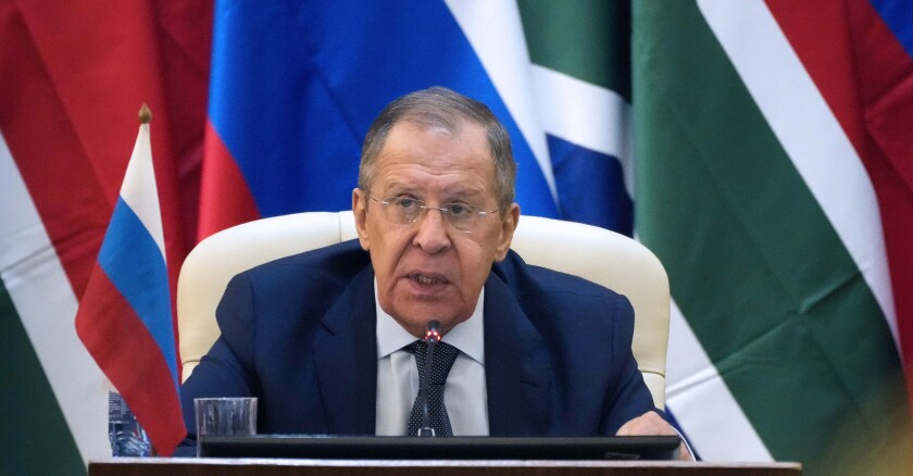 Sergueï Lavrov 23/01/2023 Airault