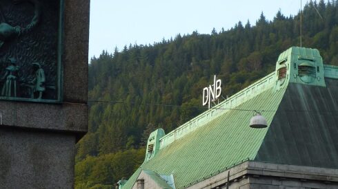 DNB banque norvégienne à Bergen (Norway)