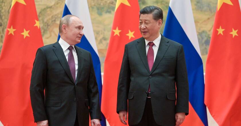 Vladimir Poutine et Xi Jinping