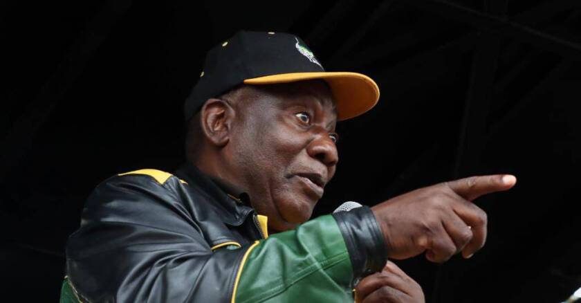 Cyril Ramaphosa 11/01/2022 Airault