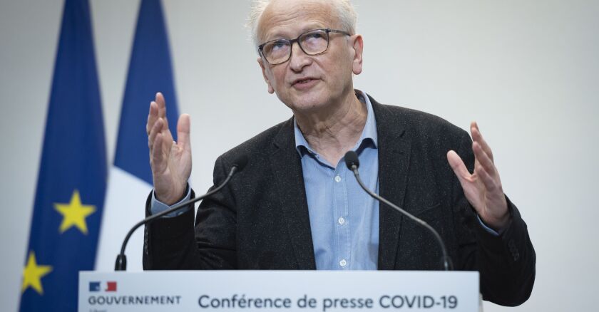 PARIS :  Conference de presse sur la situation de la pandemie de la Covid 19