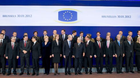 Le Conseil européen du 30 janvier 2012. Photo: The Council of the European Union.