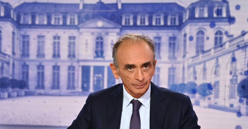 Paris: Eric Zemmour chez LCI.